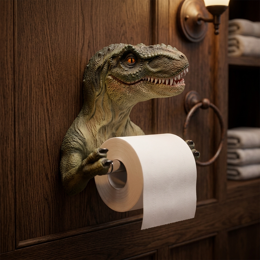 "HolderZilla" Toilet Paper Holders