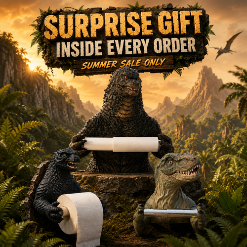 "HolderZilla" Toilet Paper Holders
