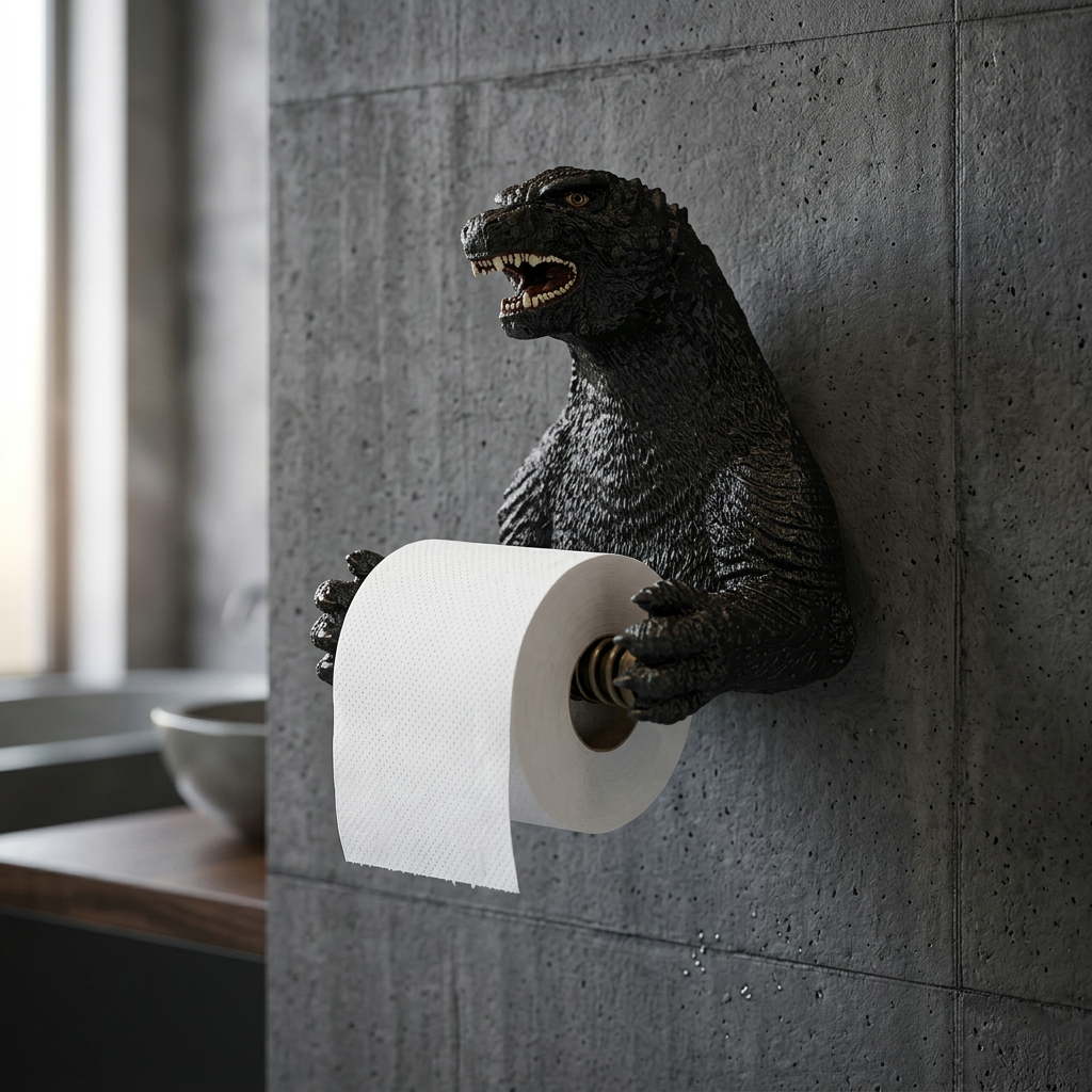 "HolderZilla" Toilet Paper Holders