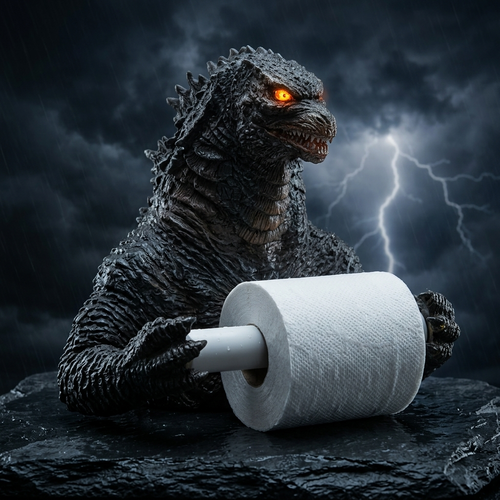 "HolderZilla" Toilet Paper Holders