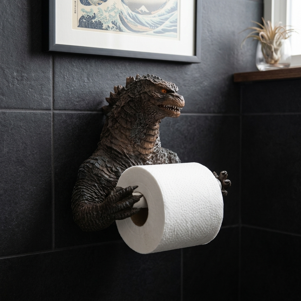 "HolderZilla" Toilet Paper Holders